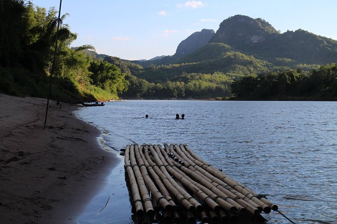 FULL DAY – Kuang Si Waterfall, Kayak on the Nam Ou / Mekong River, Pak Ou Caves - How the small group changes the experience