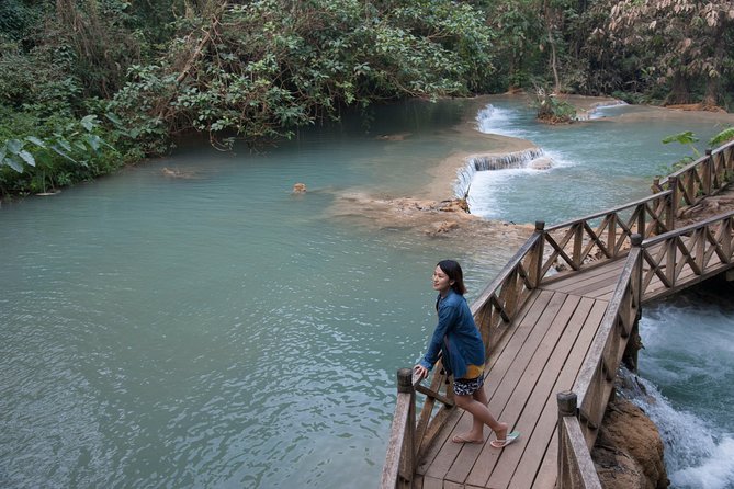 Luang Prabang City Tour & Kuang Si Waterfalls - Mount Phousi and the 400-step warning