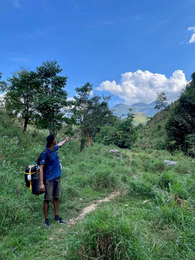 Luang Prabang: Full Day Trek to Kuang Si Waterfall & Village - The route in brief