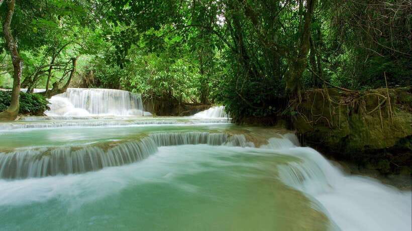 Luang Prabang: Kuang Si Bike Ride & Long-Tail Boat Cruise - The 30-kilometer ride to Kuang Si Falls