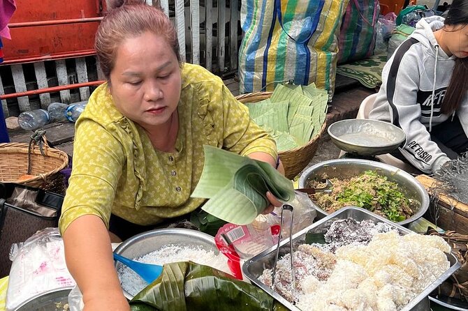 Luang Prabang Local Market and Morning Food Tour with Drinks - The 7:00 am tuk tuk pickup