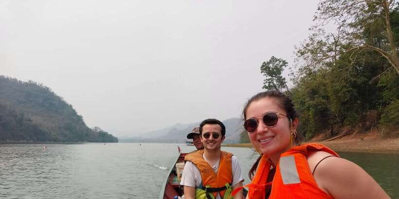 Luang Prabang: Mekong Fishing with a Local Fisherman & Lunch - Cruising toward Ban Sing and returning by tuk-tuk