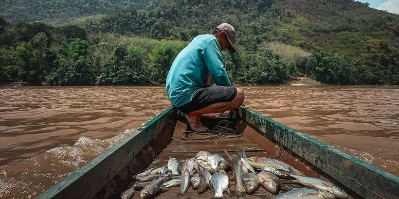 Luang Prabang: Mekong Fishing with a Local Fisherman & Lunch - Practical packing advice for a wet morning