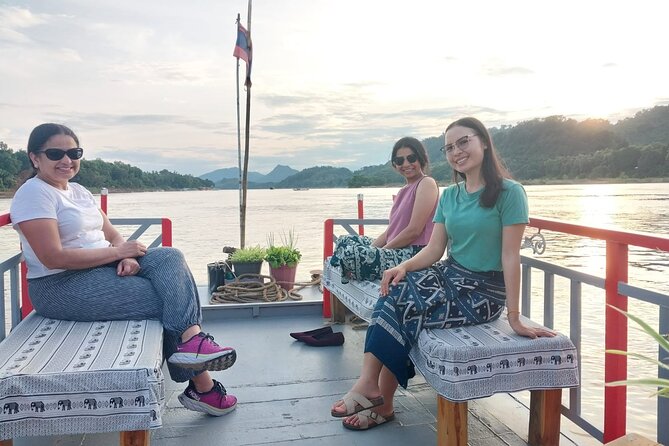 Luang Prabang Mekong Sunset Cruise and Hot Pot Dinner - What you see as Luang Prabang fades into evening