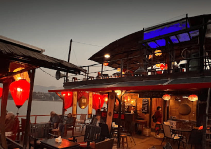 Luang Prabang: Mekong Sunset Cruise & Lao Tasting Dinner - The Lao mojito and first taste of the evening