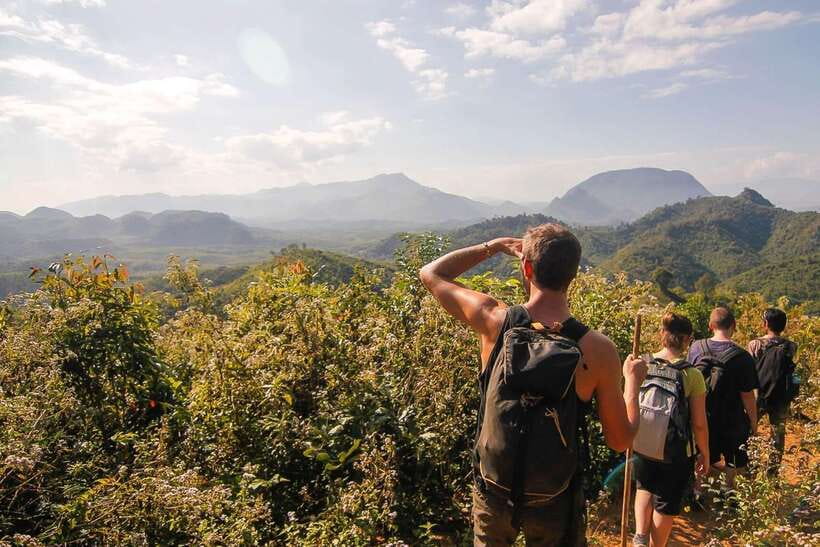 Luang Prabang: Mountain Trek & Local Villages Overnight Tour - The morning start and crossing the Nam Khan