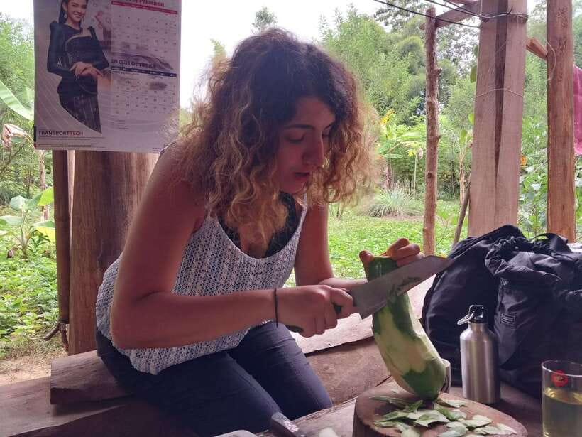Luang Prabang: Organic Farm Experience & Hike to Kuang si - The Two-Hour Walk Toward Kuang Si Falls