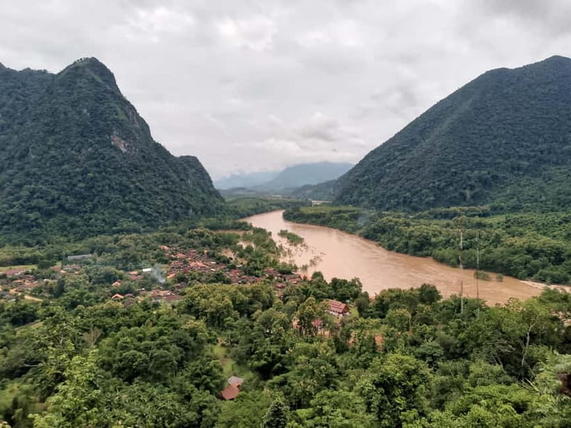 Nongkhiaw boat trip to Muang Ngoi - Sop Kong village, Tad Mok Waterfall, and the organic farm