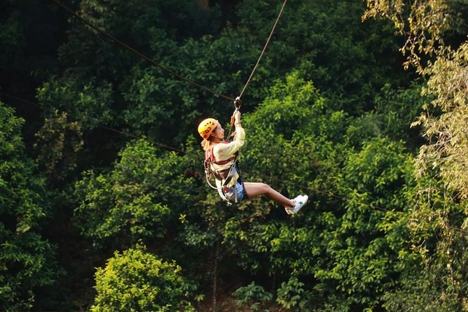 One Day Guided Tour: Kayaking, Zipline & Tubing In The Cave from Vang Vieng - Kayaking the Nam Song for two hours