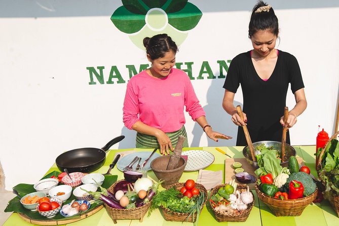 The Namkhan - Cooking Class - Working with a local Lao chef