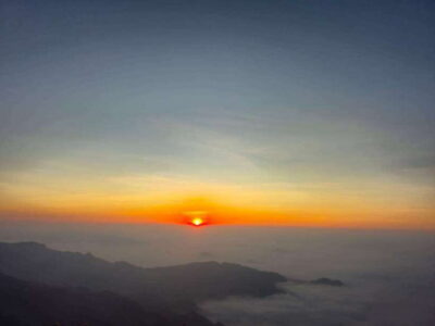 Transfer : wonder full Sunrise and landscape at Phu Chifa