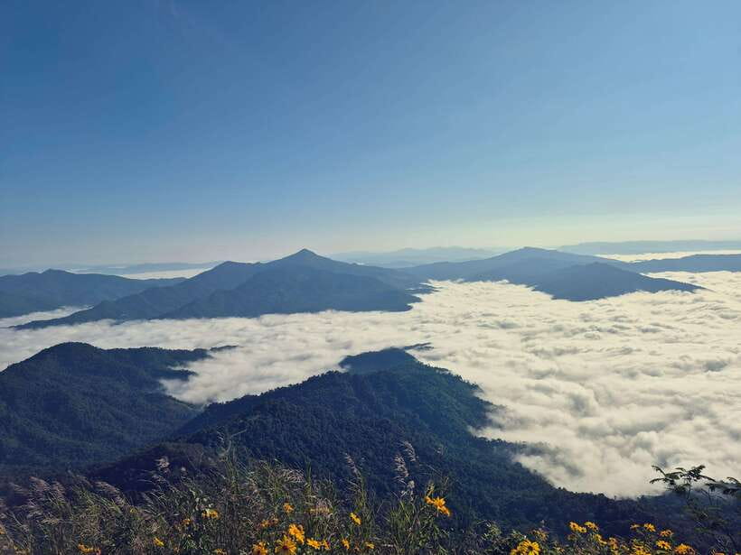 Transfer : wonder full Sunrise and landscape at Phu Chifa - Guide Quality and the Meaning of Private