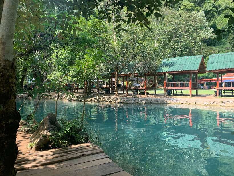 Vang Vieng: Blue Lagoon and Countryside Bike Tour with Lunch - Villages, views, and the ride back