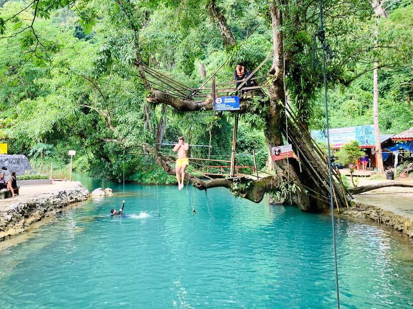 Vang Vieng: Blue Lagoon and Countryside Bike Tour with Lunch - Who should book this ride?
