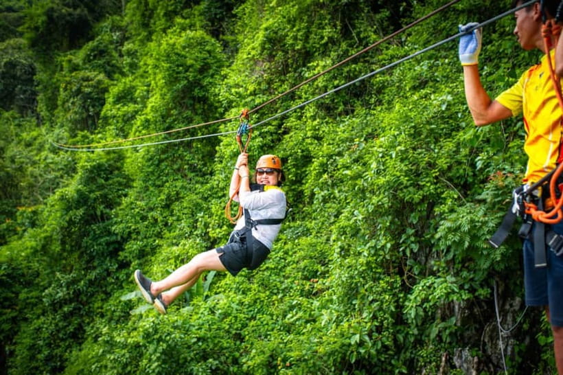 Vang Vieng: Day Tour with Kayaking, Ziplining, and Rafting - Key points to know before booking