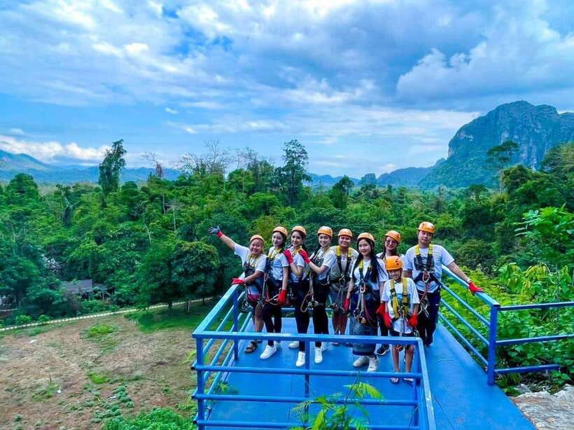 Vang Vieng: Half-Day Zip Lining with Cave Exploration Option - Who should book this Vang Vieng activity?