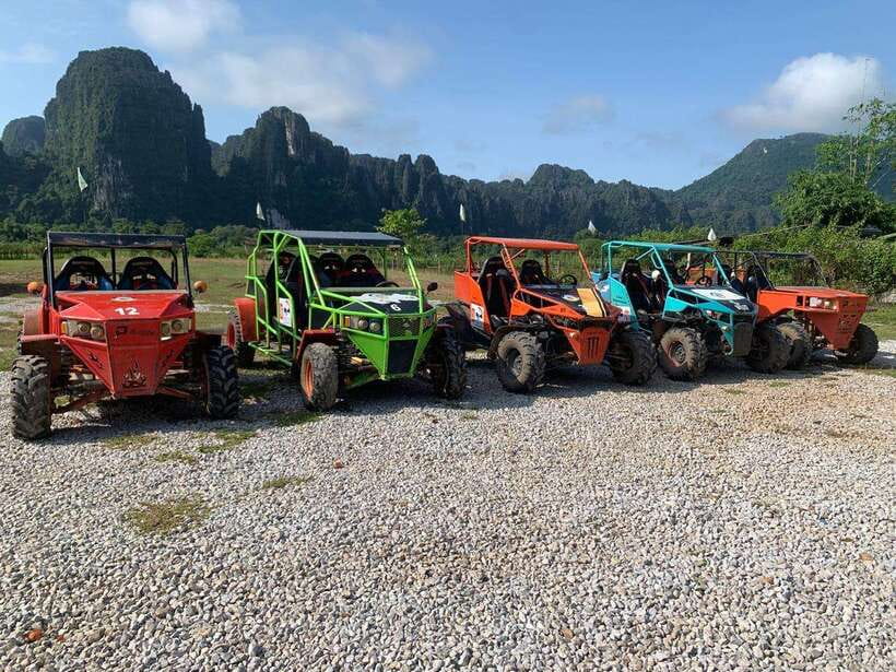 Vang Vieng: Hot Air Balloon and Go Kart Ride - Key points to know before booking
