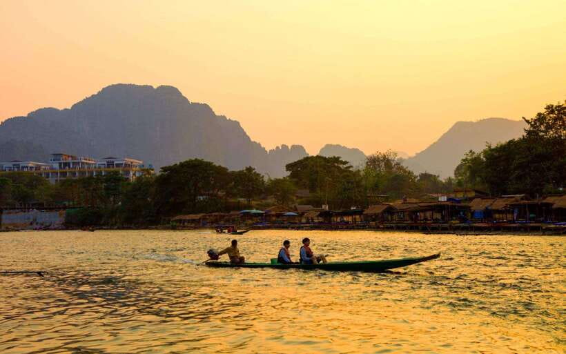Vang Vieng: Kayaking&Water Cave&Tham Chang&Blue Lagoon 1 - What this Vang Vieng adventure actually includes