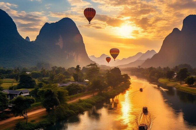 Vang Vieng Laos Hot Air Balloon Adventure Tour - How the weather can change the experience