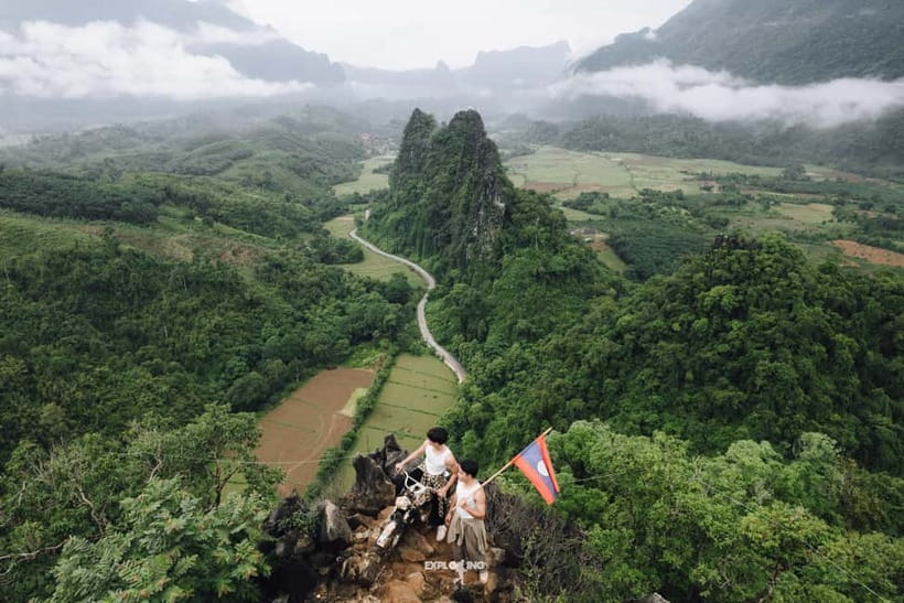 Vang Vieng: Namxay Viewpoint, Blue Lagoon 1 & Phoukham Cave - A four-hour plan that packs in a lot