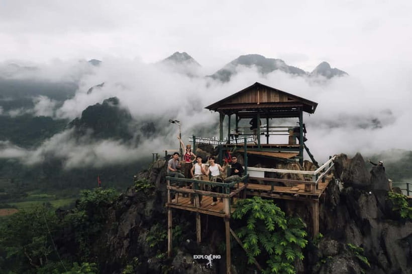 Vang Vieng: Namxay Viewpoint, Blue Lagoon 1 & Phoukham Cave - Phoukham Cave offers a quieter change of pace
