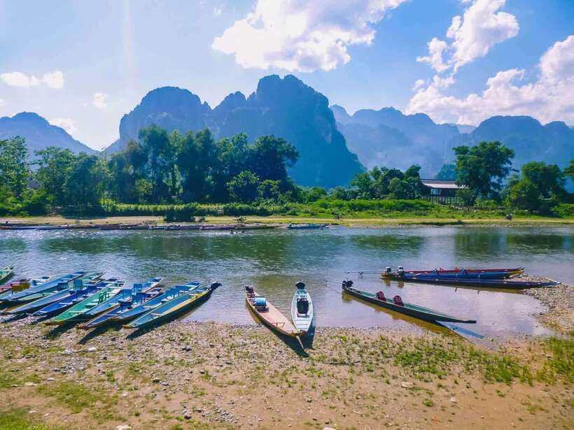 Vangvieng a beauty and incredible things to do. - Blue Lagoon 1, 2, and 3: three chances to enjoy the water