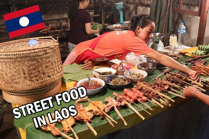 Vientiane Cuisine & Culture: The Hungry Tuk Tuk - First stop: the evening food market