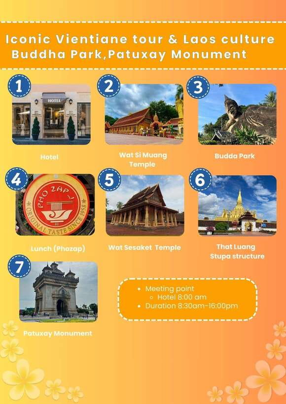 Vientiane: Cultural Tour with Buddha Park and Patuxay - The guides are the main value