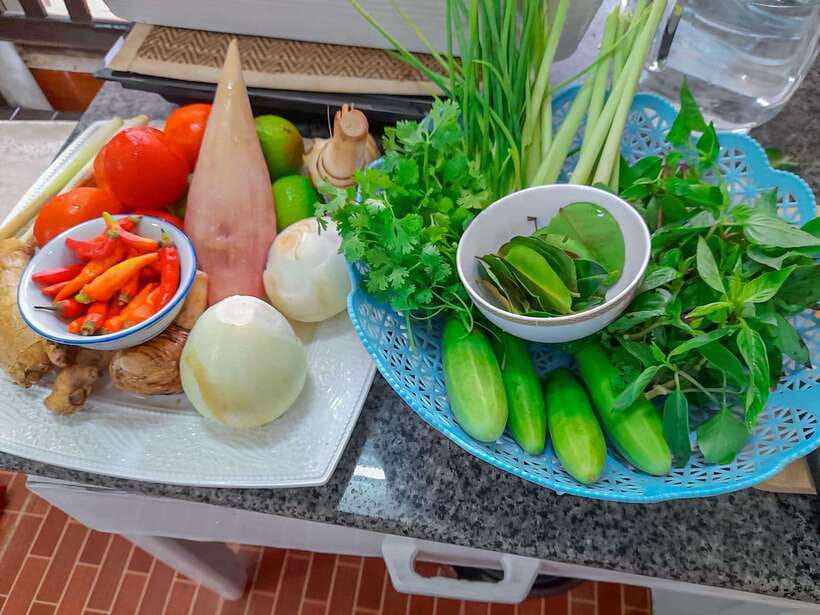 Vientiane Private Lao Cooking Class with Market Tour - At Madam Phasouk Cooking House